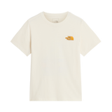 The North Face - Teen B Outdoor Regular SS Tee - Graphic Bold Blue - WHITE DUNE - vista principale