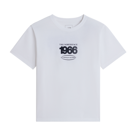 The North Face - Teen Track Relaxed Short Sleeve Tee - Gr - TNF WHITE - vista principale