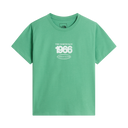 The North Face - Teen Track Relaxed Short Sleeve Tee - Gr - Green - vista principale