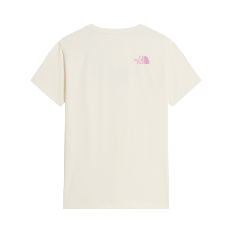 The North Face - Teen G Chalbi Relaxed Ss Tee - Graphic - WHITE DUNE - vista alternativa 1