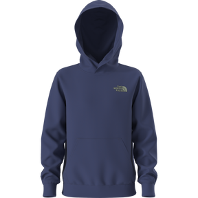 The North Face - Teen B Outdoor Regular Hoodie - Graphic Bold Blue - SHQUAILGY/CLDGY - vista alternativa 11
