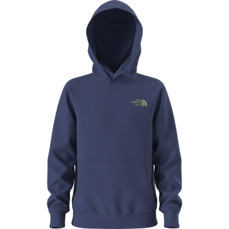 The North Face - Teen B Outdoor Regular Hoodie - Graphic Bold Blue - SHQUAILGY/CLDGY - vista alternativa 11
