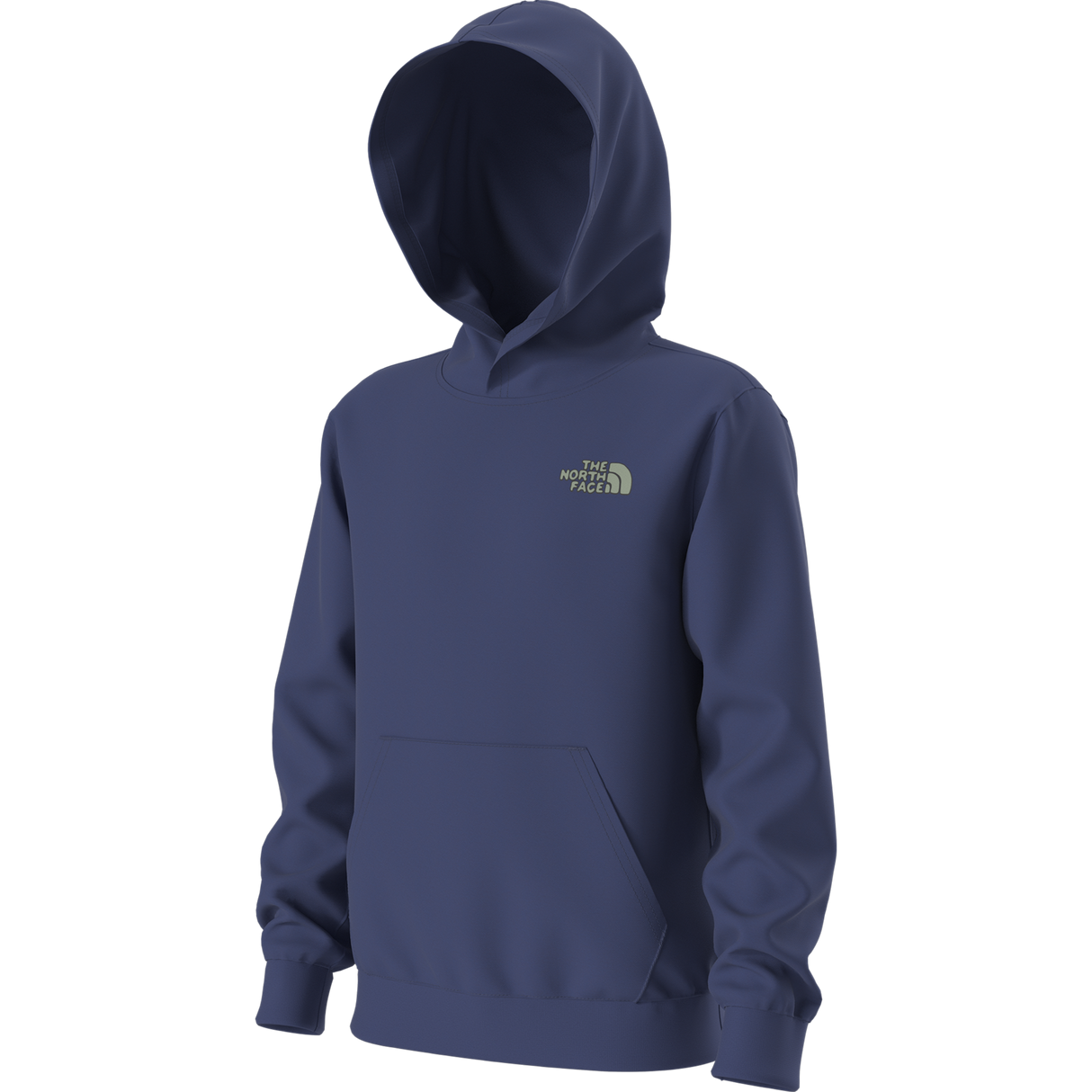The North Face - Teen B Outdoor Regular Hoodie - Graphic Bold Blue - SHQUAILGY/CLDGY - vista alternativa 12