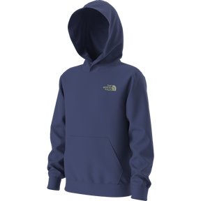 The North Face - Teen B Outdoor Regular Hoodie - Graphic Bold Blue - SHQUAILGY/CLDGY - vista alternativa 12