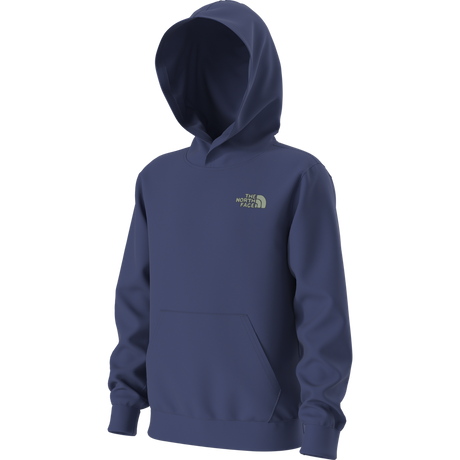 The North Face - Teen B Outdoor Regular Hoodie - Graphic Bold Blue - SHQUAILGY/CLDGY - vista alternativa 12