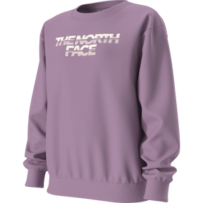 The North Face - Teen G Chalbi Relaxed Crew - Graphic - Hushed Lavender - vista alternativa 2