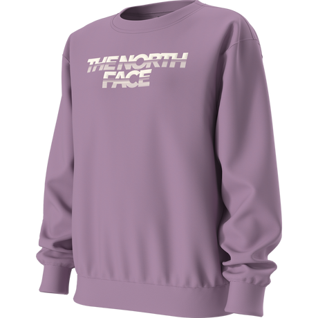 The North Face - Teen G Chalbi Relaxed Crew - Graphic - Hushed Lavender - vista alternativa 2