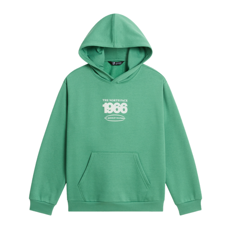 The North Face - Teen Track Relaxed Hoodie - Graphic - Dimmed Algae - vista principale