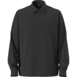 The North Face - Open Range Fleece Long Sleeve Shirt da uomo - BLACK - vista principale