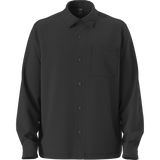 The North Face - Open Range Fleece Long Sleeve Shirt da uomo - TNF BLACK - vista principale