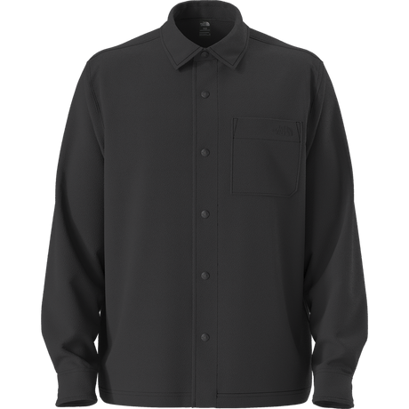 The North Face - Open Range Fleece Long Sleeve Shirt da uomo - TNF BLACK - vista principale