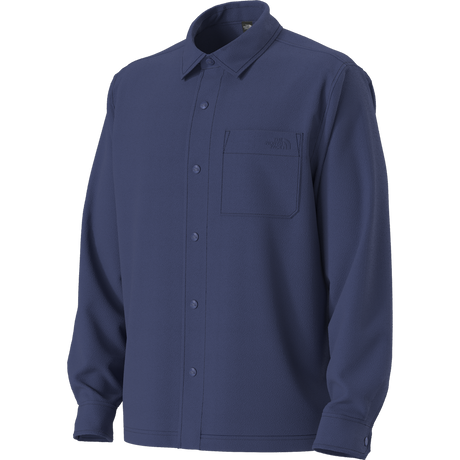 The North Face - Open Range Fleece Long Sleeve Shirt da uomo - SHQUAILGY/CLDGY - vista alternativa 2