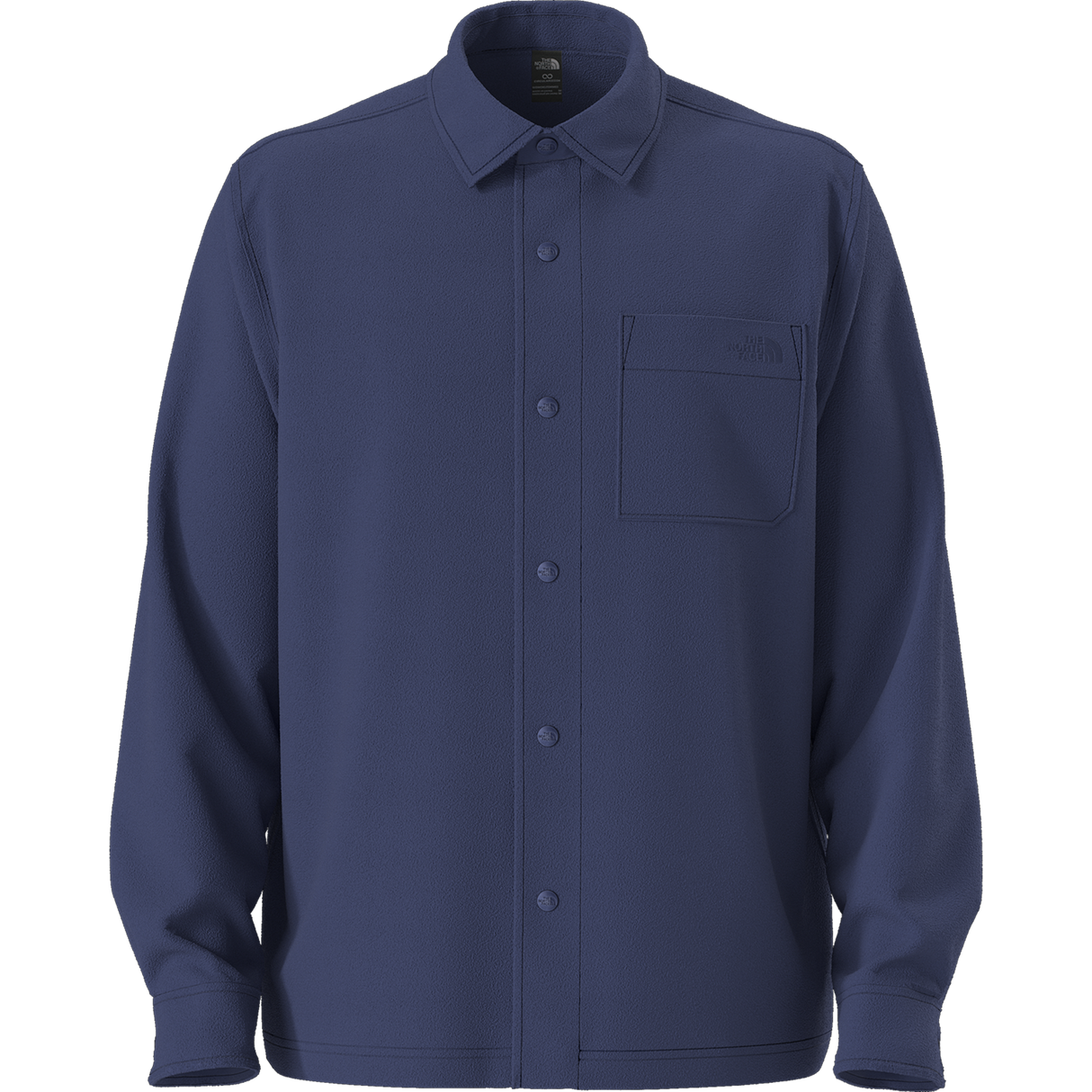 The North Face - Open Range Fleece Long Sleeve Shirt da uomo - SHQUAILGY/CLDGY - vista principale