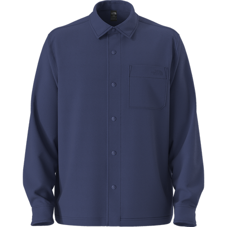 The North Face - Open Range Fleece Long Sleeve Shirt da uomo - SHQUAILGY/CLDGY - vista principale