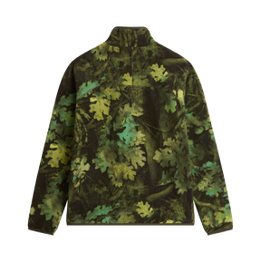 The North Face - Novelty Logo Glacier 1/4 Zip - Print New da uomo - TNFBLK/QUARRYGR - vista alternativa 1