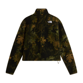 The North Face - Novelty Logo Glacier 1/4 Zip - Print da donna - SHPRPLSG/GRYSTB - vista alternativa 1