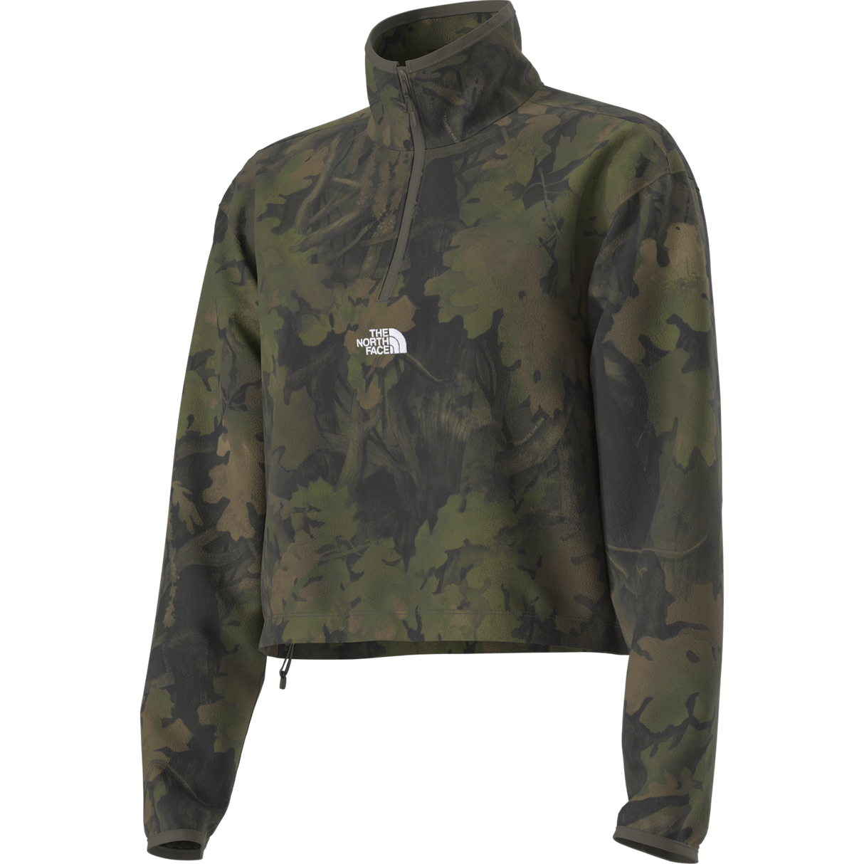 The North Face - Novelty Logo Glacier 1/4 Zip - Print da donna - SHPRPLSG/GRYSTB - vista alternativa 2