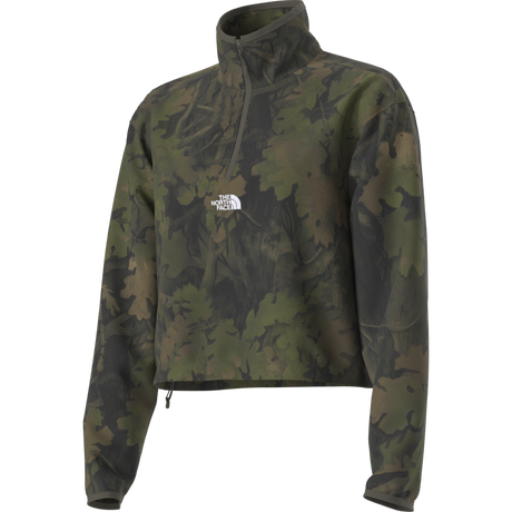 The North Face - Novelty Logo Glacier 1/4 Zip - Print da donna - SHPRPLSG/GRYSTB - vista alternativa 2