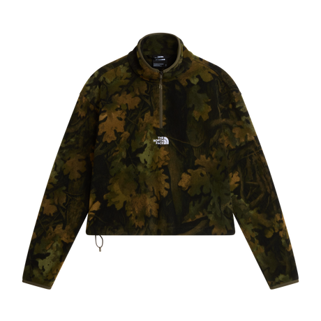 The North Face - Novelty Logo Glacier 1/4 Zip - Print da donna - SHPRPLSG/GRYSTB - vista principale