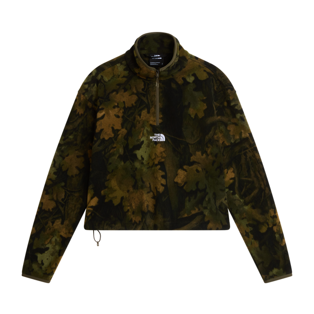 The North Face - Novelty Logo Glacier 1/4 Zip - Print da donna - SHPRPLSG/GRYSTB - vista principale