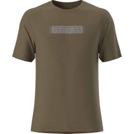 The North Face - 24/7 T-Shirt Reflective Seed - Graphic da uomo - TNFBLK/BRNNRABL - vista alternativa 10