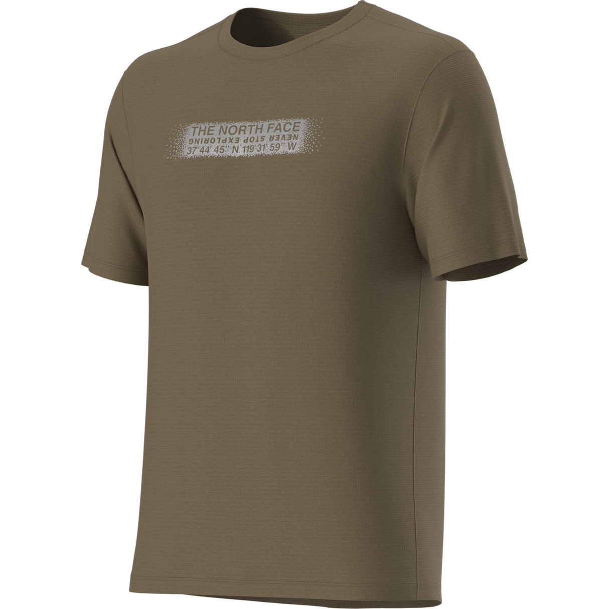 The North Face - 24/7 T-Shirt Reflective Seed - Graphic da uomo - TNFBLK/BRNNRABL - vista alternativa 12