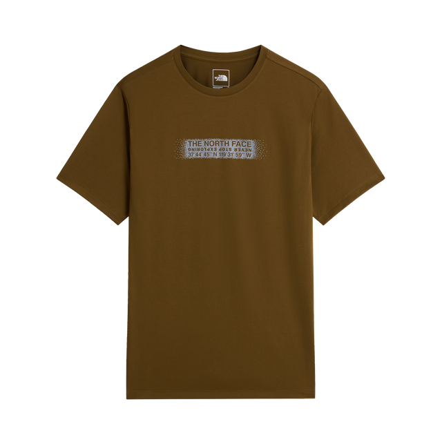 The North Face - 24/7 T-Shirt Reflective Seed - Graphic da uomo - TNFBLK/BRNNRABL - vista principale