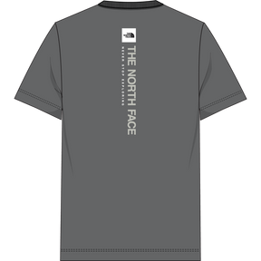 The North Face - Vertical Reg Ss Tee-graphic da uomo - SMOKED PEARL - vista alternativa 10