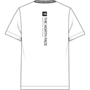 The North Face - Vertical Reg Ss Tee-graphic da uomo - TNF WHITE - vista principale