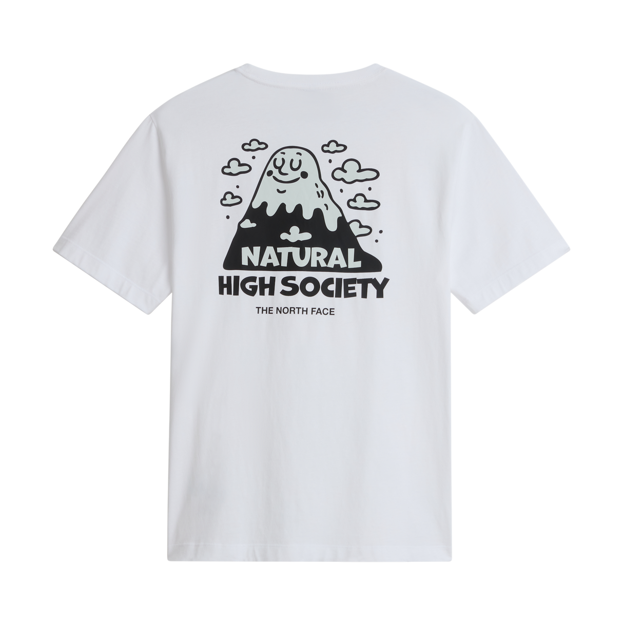 The North Face - Nat High Society Rlx Ss Tee-graphic unisex - TNF WHITE - vista alternativa 1