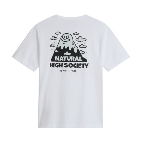 The North Face - Nat High Society Rlx Ss Tee-graphic unisex - TNF WHITE - vista alternativa 1