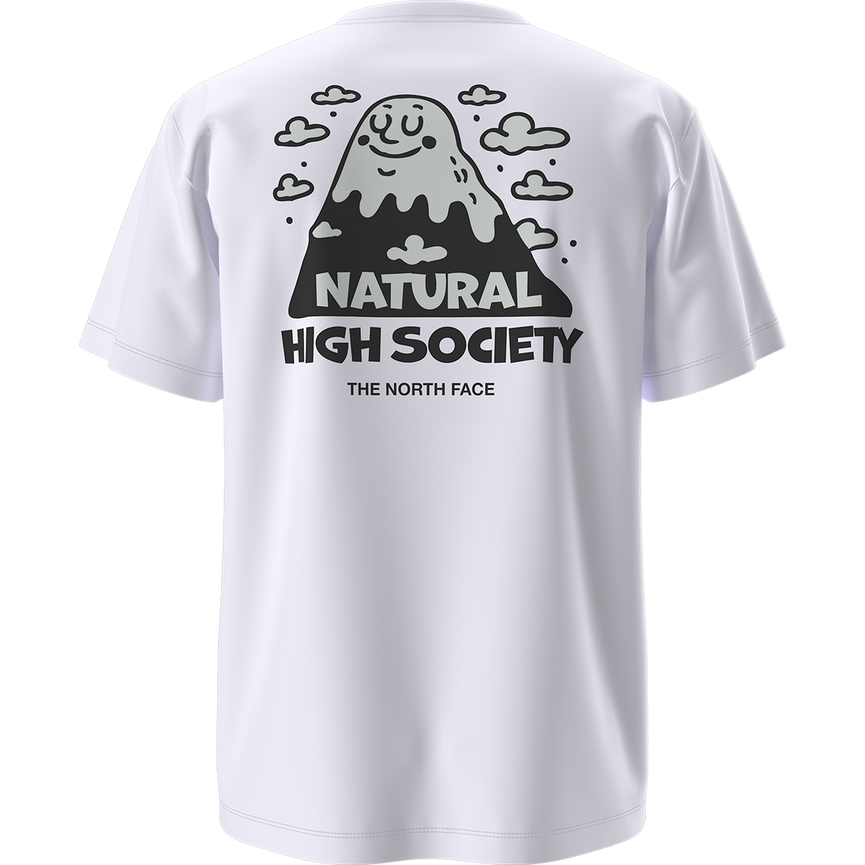 The North Face - Nat High Society Rlx Ss Tee-graphic unisex - TNF WHITE - vista alternativa 10