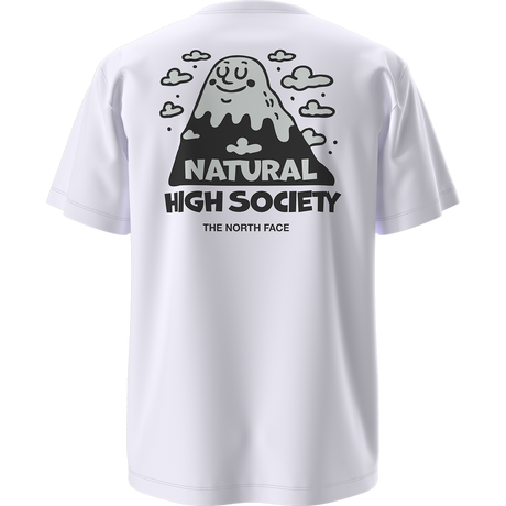 The North Face - Nat High Society Rlx Ss Tee-graphic unisex - TNF WHITE - vista alternativa 10