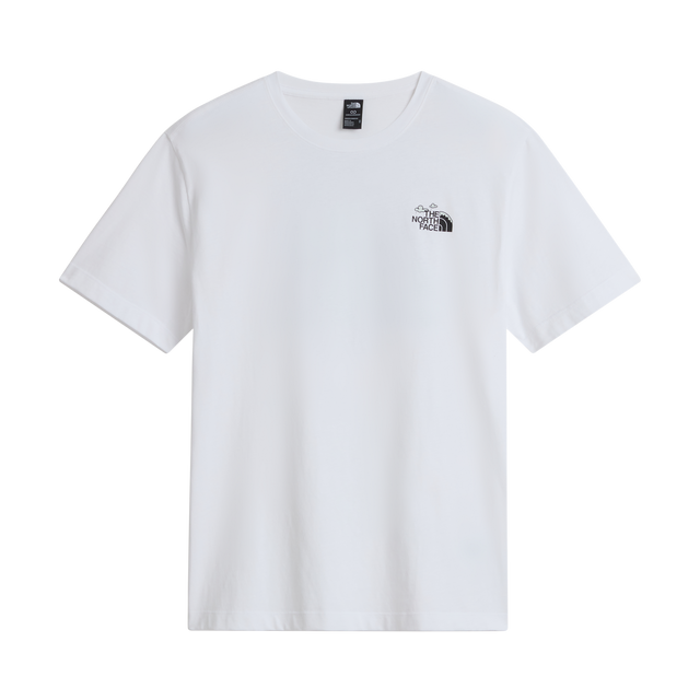 The North Face - Nat High Society Rlx Ss Tee-graphic unisex - TNF WHITE - vista principale