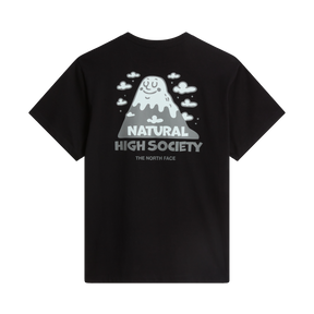 The North Face - Nat High Society Rlx Ss Tee-graphic unisex - TNF BLACK - vista alternativa 1