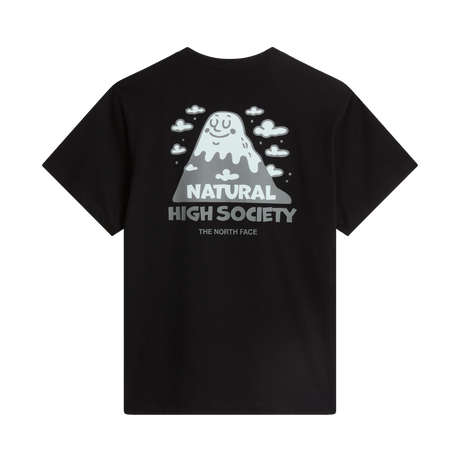 The North Face - Nat High Society Rlx Ss Tee-graphic unisex - TNF BLACK - vista alternativa 1