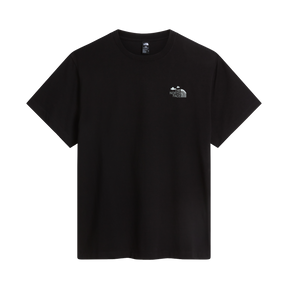 The North Face - Nat High Society Rlx Ss Tee-graphic unisex - BLACK - vista principale