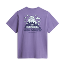 The North Face - Nat High Society Rlx Ss Tee-graphic unisex - URBNNVY/BRNZMST - vista alternativa 1