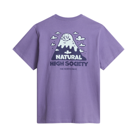 The North Face - Nat High Society Rlx Ss Tee-graphic unisex - URBNNVY/BRNZMST - vista alternativa 1