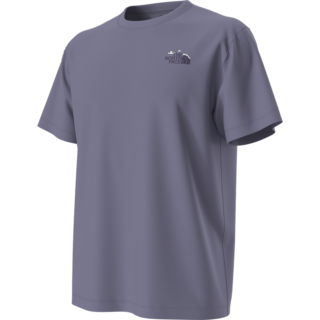 The North Face - Nat High Society Rlx Ss Tee-graphic unisex - URBNNVY/BRNZMST - vista alternativa 2