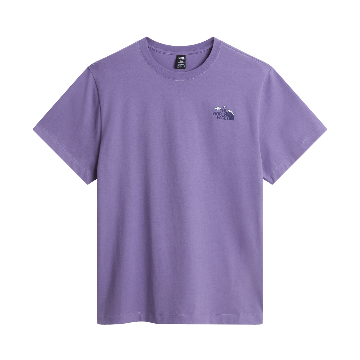 The North Face - Nat High Society Rlx Ss Tee-graphic unisex - URBNNVY/BRNZMST - vista principale