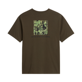 The North Face - Yosemite Oak Box Nse Regular Ss Tee da uomo - NEW TAUPE GREEN - vista alternativa 1