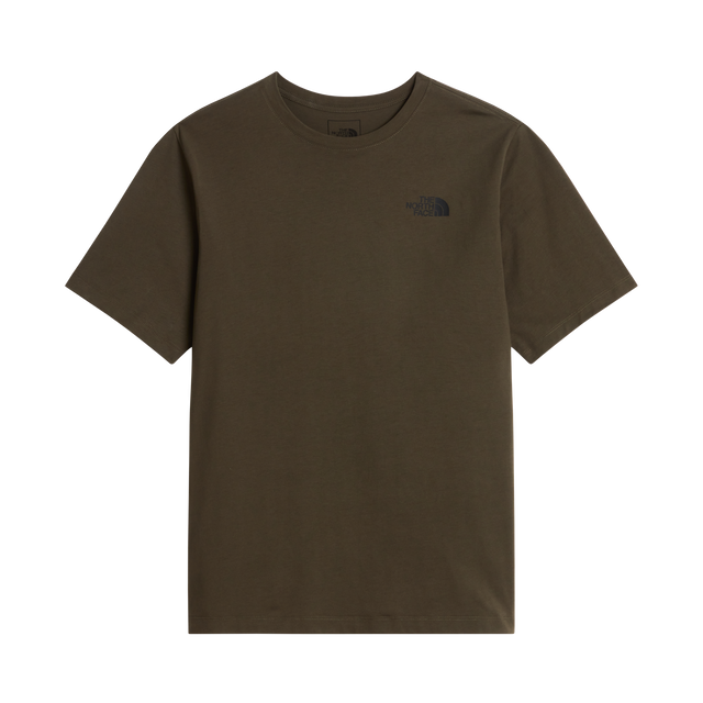 The North Face - Yosemite Oak Box Nse Regular Ss Tee da uomo - NEW TAUPE GREEN - vista principale