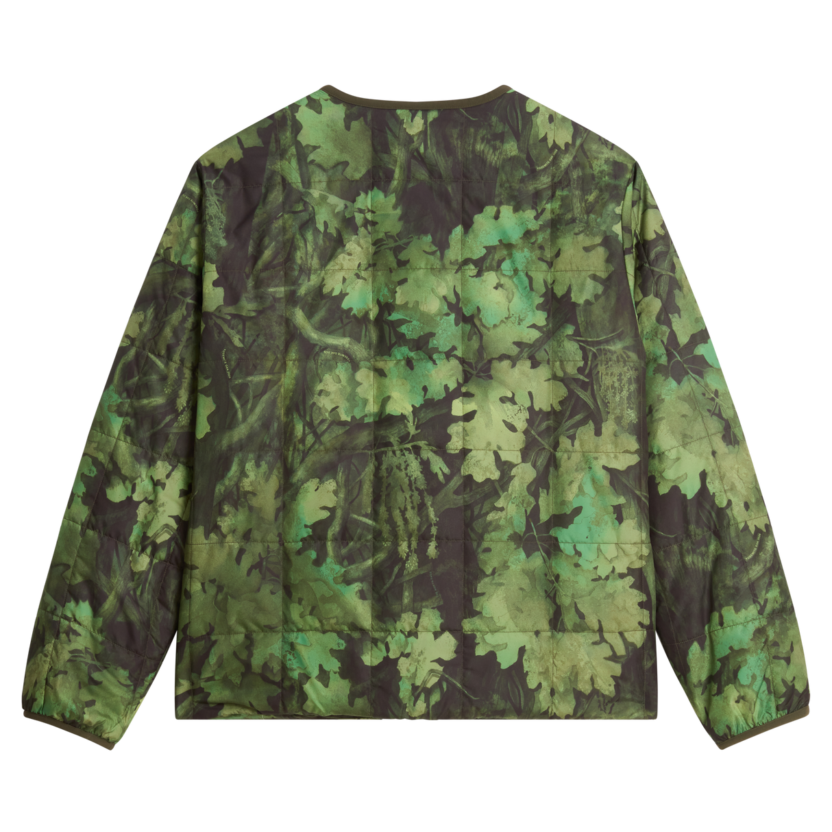 The North Face - Lhotse LT Insulated Jacket -Print New Taupe da uomo - TNFBLK/QUARRYGR - vista alternativa 1