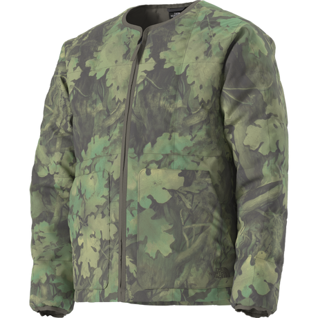 The North Face - Lhotse LT Insulated Jacket -Print New Taupe da uomo - TNFBLK/QUARRYGR - vista alternativa 12