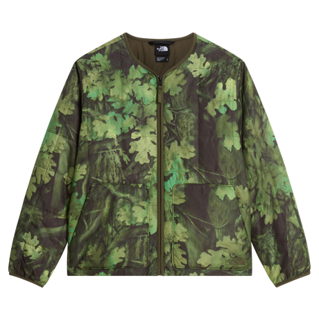 The North Face - Lhotse LT Insulated Jacket -Print New Taupe da uomo - TNFBLK/QUARRYGR - vista principale
