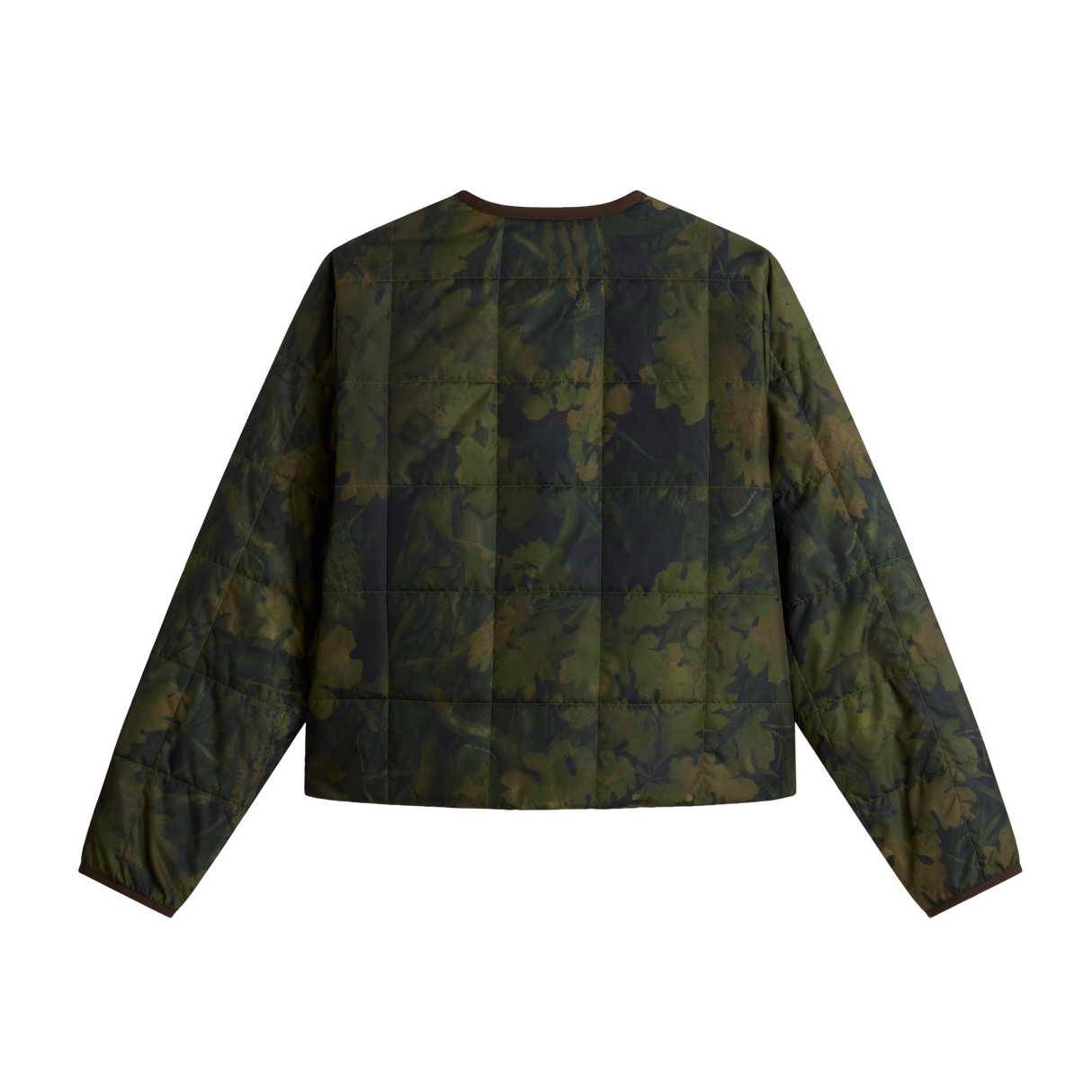 The North Face - Lhotse LT Insulated Jacket -Print Woodland da donna - SHPRPLSG/GRYSTB - vista alternativa 1