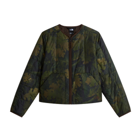 The North Face - Lhotse LT Insulated Jacket -Print Woodland da donna - Green - vista principale