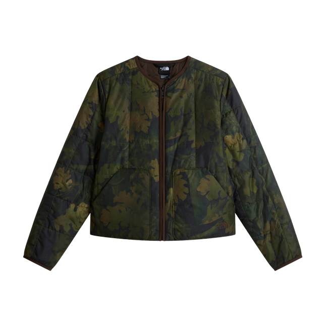 The North Face - Lhotse LT Insulated Jacket -Print Woodland da donna - SHPRPLSG/GRYSTB - vista principale