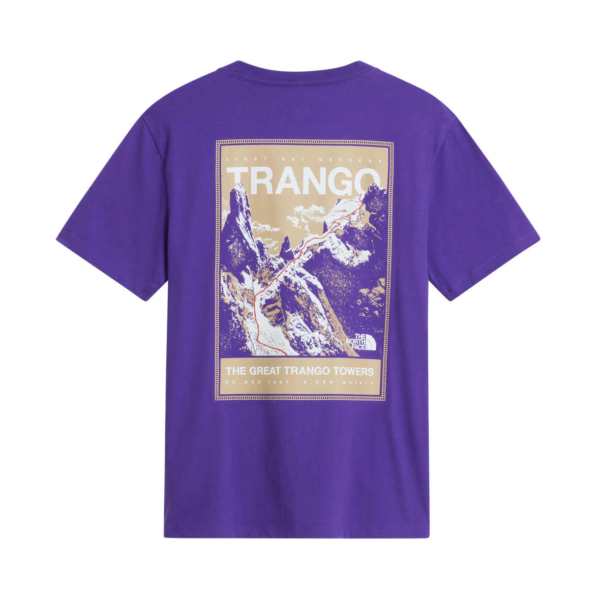 The North Face - Expedition: Trango Relaxed Ss Tee da donna - PEAK PURPLE - vista alternativa 1